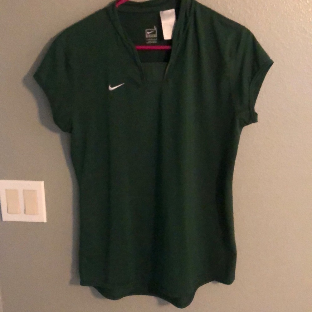 Green Nike Dri Fit Top